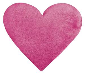 Bellatex Oblikovana blazina HEART roza , 42 x 48cm