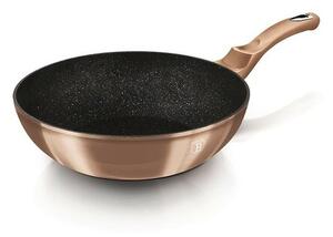 Berlinger Haus Wok panev Rosegold Metallic Line,30 cm