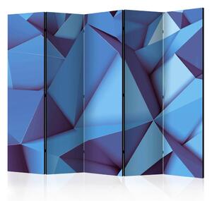 Artgeist Paravan Royal Blue I, 5-Delni, Dvostranski