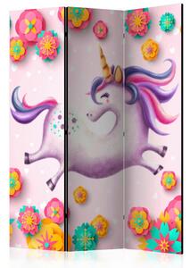 Artgeist Paravan Lithe Unicorn, 3-Delni, Dvostranski