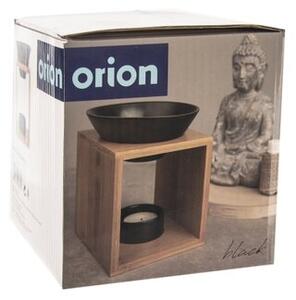 Orion Aromalampa porcelan/bambus BLACK