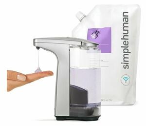 Simplehuman Brezstični dozirnik za milo 237 ml ,mat nikelj