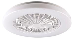 LED Zatemnitvena stropna svetilka z ventilatorjem LIBYA LED/48W/230V 3000-6500K + Daljinski upravljalnik