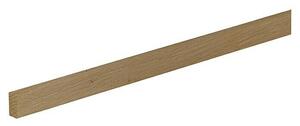 Profiles and more Pravokotna letev (90 cm x 14 mm x 12 mm, Hrast)