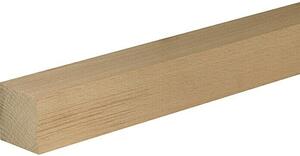 Profiles and more Kvadratna letev (Do x Š x V: 95 cm x 47 mm x 47 mm, Bukev)