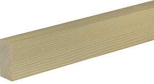 Profiles and more Pravokotna letev (100 cm x 60 mm x 29 mm, Smreka/bor)