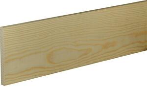 Profiles and more Pravokotna letev (100 cm x 120 mm x 13 mm, Smreka/bor)