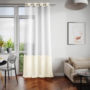 AmeliaHome Zavesa Irvette Eyelets krem , 140 x 250cm