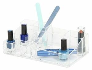 Compactor Cosmetic Organizer Clear , 14 predelkov