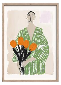 Tiskana slika z okvirjem 50x70 cm Stella – Styler