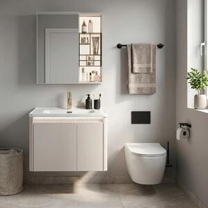 Komplet kopalniškega pohištva z umivalnikom Sora DE07-60 Beige 60CM