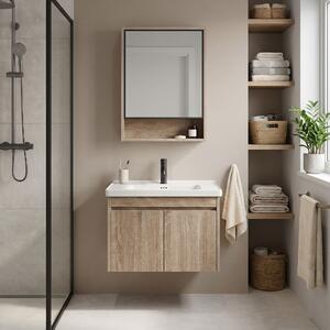 Komplet kopalniškega pohištva z umivalnikom Luno DB68-60 60CM