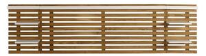 Belo/naravno vzglavje iz masivnega bora 240x62 cm Nidra – Marckeric
