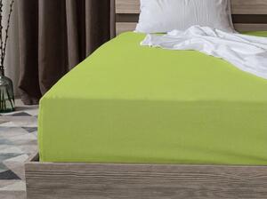 Jersey rjuha BASIC svetlo zelena 90 x 200 cm