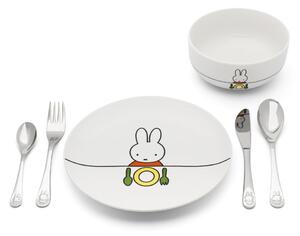 Porcelanast otroški set posode 6 ks Miffy – Zilverstad