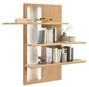 STENSKI REGAL 121/26/115 cm barve hrasta