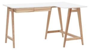 Pisalna miza z belo ploščo 85x135 cm Luka - Ragaba