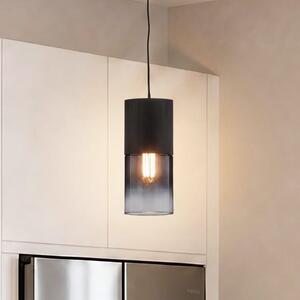 Trio Lighting Robin obesek za DUOline, črna/dimno siva, zatemnjen, Črna, Dnevna soba / jedilnica, Kovina, Sodobni