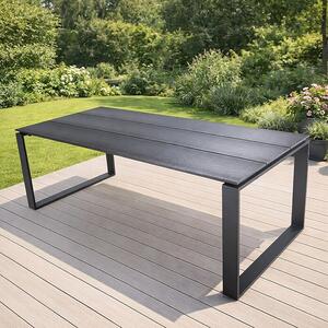 Sunfun Vrtna miza Devon (Do x Š x V: 210 x 100 x 74 cm, Aluminij in kompozit iz rastlinskih vlaken, Pravokotna, Antracit)