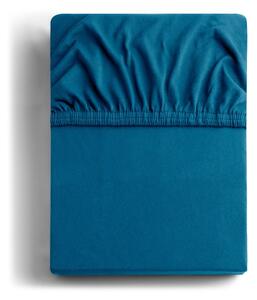 Modrozelena napenjalna rjuha iz jerseyja 90x200 cm Amber – Restilo