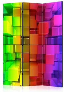 Artgeist Paravan Colour Jigsaw, 3-Delni, Dvostranski