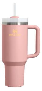 Breskova termovka s slamico iz nerjavečega jekla 1,18 l Quencher H2.O FlowState™ Tumbler Peach Rose – Stanley