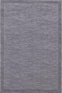 Temno siva volnena preproga 200x300 cm Linea – Agnella
