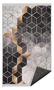 Preproga v sivo-zlati barvi 120x180 cm - Mila Home