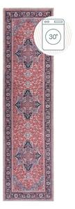 Bordo rdeč pralen tekač iz mešanice recikliranih vlaken 60x230 cm Windsor – Flair Rugs