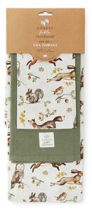 Bombažne kuhinjske krpe v kompletu 3 ks 45x65 cm Forest Fable – Cooksmart ®