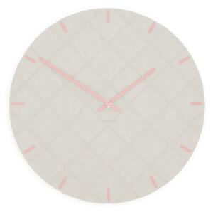 Stenska ura Luxhora Mosaida White 11 barv kazalcev