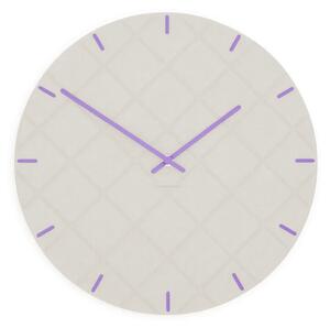 Stenska ura Luxhora Mosaida White 11 barv kazalcev