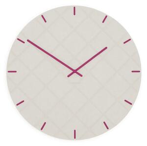 Stenska ura Luxhora Mosaida White 11 barv kazalcev