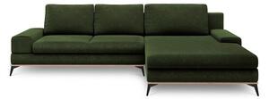 Zelena raztegljiva sedežna garitura Windsor & Co Sofas Planet, desni kot