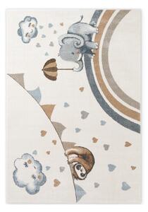 Kremno bela otroška preproga 120x170 cm Walk like an Elephant Rainy Party – Villeroy&Boch
