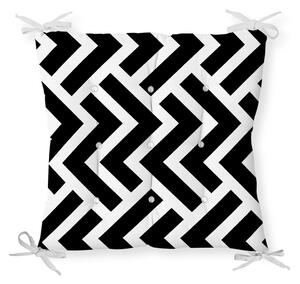 Sedežna blazina iz mešanice bombaža Minimalist Cushion Covers Scribble, 40 x 40 cm