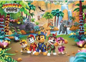 Otroška foto ozadje Paw Patrol Jungle Pups 252 x182 cm, 4 deli