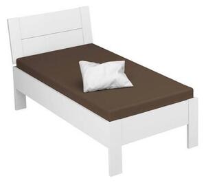 POSTELJA 180 cm x 200 cm , leseni material bela