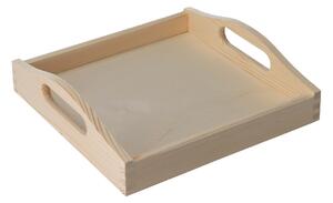 AtmoWood Lesen servirni pladenj 24x24 cm