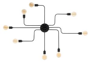 Črna stenska svetilka Truva – Opviq lights