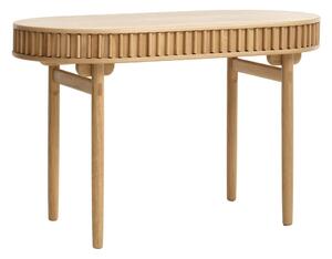 Pisalna miza v hrastovem dekorju 60x120 cm Carno – Unique Furniture