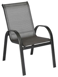 Gardenson Vrtni Stol Amalfi, 2 Kos, Siva