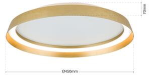 Orion DL 7-699/45-LED Zatemnitvena svetilka MANTA LED/38W/230V 2700/3000/4000K pr. 45 cm