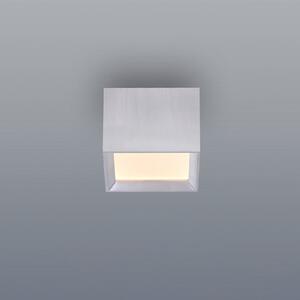 PURE LED-stropna svetilka Manhatten, stone, 1-žarilna, CCT, zatemnjen, Siva, Hodnik, Aluminij, Sodobni