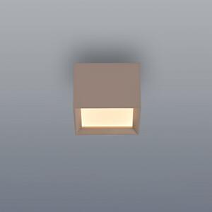 PURE LED-stropna svetilka Manhatten, bronasta, 1-žarilna, CCT, zatemnjen, Bronasta / starinska medenina, Hodnik, Aluminij, Sodobni