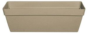 Korito za rastline Melrose Esprit (Zunanje dimenzije (Do x Š x V): 50 x 20 x 20 cm, Plastika, Rjava)