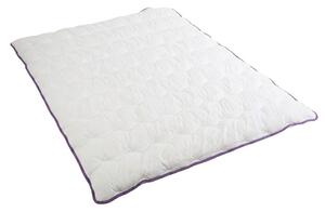Celoletna prešita odeja STELLA LAVENDER 140x200 cm, bela