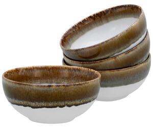 Creatable Set Posod Cascade Brown, 4-Delni