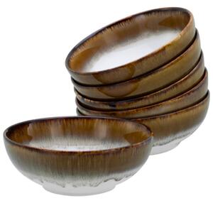 Creatable Set Posod Cascade Brown, 6-Delni