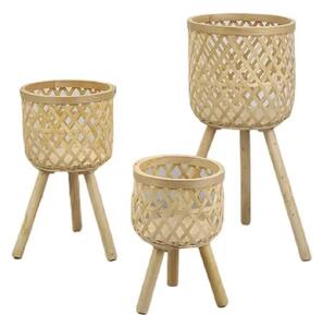 Rattanbloom™ Samostoječi Cvetni Lonci Iz Ratana